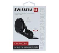 Swissten Support magnétique S-Grip DM6 pour téléphone portable et tableau de bord