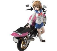 S.h.figuarts Bakugon! Sakura Hane (school Uniform) & Cb400 Super Four Approx. 135mm Pvc&abs Complete Painted Poseable Figures G