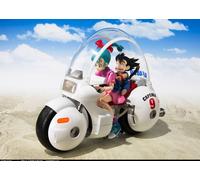 S.H. Figuarts BUNDLE Bulma + Moto Capsule N° 9 & Goku Enfant Bandai Tamashii