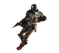 S.H. Figuarts Star Wars The Mandalorian & Grogoo Env. 5,9 Pouces (150 mm), ABS & PVC & Tissu, Figurine d'action pré-Peinte