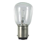 S+H Scharnberger+Hasenbein Ampoule 26x54 mm BA15d 220-260V 25W Quantité:1