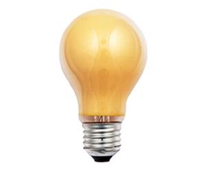 S+H Scharnberger+Hasenbein Lampe polyvalente B60 × 105 mm E27 230V 40W jaune Quantité:1
