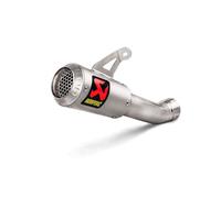 Akrapovic Line Titanium Cbr 1000rr/sp/sp2 17-18 Ref:s-h10so18-cbt Not Homologated Slip On Muffler Argenté Not Homologated