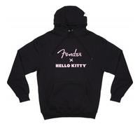 "S" Hello Kitty Logo Hoodie, Blk