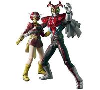 S.I.C. Vol. 55 Masked Rider Stronger & Tackle Action Figure Set (Kamen Rider)