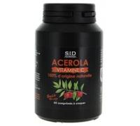 S.I.D Nutrition Acerola Vitamine C 60 Comprimés - Pot 60 comprimés