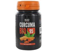 S.I.D Nutrition Curcuma Bio 95 120 Comprimés
