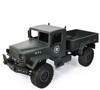 s-idee® 18138 B14 Camion militaire 4WD 2,4 GHz RC R/C Camion télécommandé Réservoir Véhicule à chenilles Monster Crawler Camion 1:16
