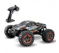 s-idee® 9125 + 2 batteries RC Voiture 1:10 4WD Buggy étanche Monster truck avec 2,4 GHz environ 50 km/h rapide, deux moteurs, maniable, entièrement proportionnel 4WD Buggy Racing Voiture de course