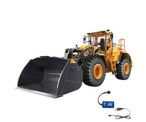 s-idee® Volvo Rc E592 - Chargeur de roues (1:16, 4 WD Volvo L260H, double métal)