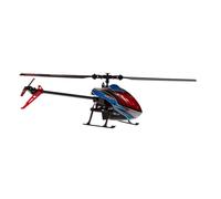 s-idee® WL K200 RC hélicoptère télécommandé Rouge Bleu 2,4 GHz Gyroscope 6 axes