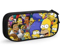 S-Im-Ps-On Trousse À Crayons Durable Pliable Pour L'école Ou Le Bureau Grande Capacité 10 Simpson Taille Unique