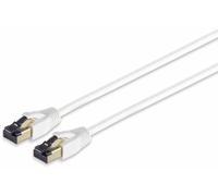 S-IMPULS Câble patch CAT 8.1, F/FTP, LSZH, blanc, 0,25 m