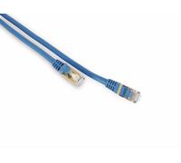 S-IMPULS Câble patch réseau CAT.6 RJ45, 1:1, 0,5 m, bleu