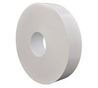 S-K-S 763 Ruban adhésif double face en mousse PE avec adhésif en caoutchouc synthétique, 50 mm x 16,5 m, 3,0 mm, blanc x1 morceau