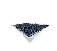 S-K-S crochet velcro, 20mmx25m noir, avec adhésif PS14 base caoutchouc x1 morceau