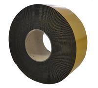 S-K-S EPDM 2mmx100mmx10m noir simple face autocollant x1 morceau