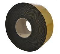 S-K-S EPDM 6mmx19mmx10m noir simple face autocollant x1 morceau