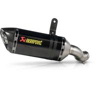 Akrapovic Slip-on Line Kawasaki Z900 Abs 2025 S-k9so11-hzc Homologated Slip On Muffler Argenté Homologated
