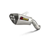 Akrapovic Line Titanium&carbon Z900 17-18 Ref:s-k9so4-aszt Not Homologated Slip On Muffler Noir,Argenté Not Homologated