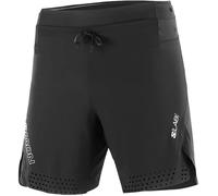 S-Lab S-Lab Speed Homme Noir - Shorts 2 en 1 de running hommes XL