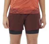 S/LAB ULTRA 2IN1 SHORT W FDH Shorts S Rouge