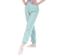 s.lemon Pantalon Echauffement Danse,Donna Taille Elastique Longue Pantalon d Échauffement Danse Classique Vert S