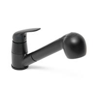 S-Line Pro Mélangeur évier avec douchette extractible, 2 jets noir mat SIKOBSLPRO283C