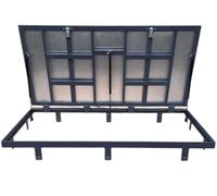 S-Lion Trappe de Sol Thermo Max Plus 700 x 140 cm, avec Vérin à Gaz & Verrouillage avec Poignée, Trappe pour Cave & Regard de Visite, Cadre en Profilé d’Acier, Regard 700 x 1400 mm
