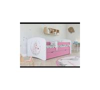 s - Lit babydreams 2 rose Cheval tiroir et matelas inclus 160/80