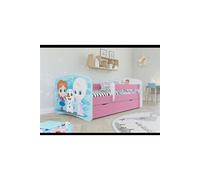 Kocot Kids - Lit babydreams 2 rose La Reine des neiges tiroir et matelas inclus 160/80 Rose