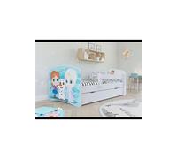 s - Lit babydreams 2 vert La Reine des neiges tiroir et matelas inclus 180/80