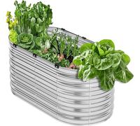 s Lit de plantation surélevé - Lit de légumes Caisson de plantation - Lit de fleurs avec des dimensions 1200x575x560mm - Lit de jardin idéal pour la culture de plantes et le jardinage