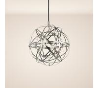 s.luce Atom Lampe Suspendue LED Dimmable Moderne Chrom Doré Noirchrom