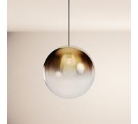 s.luce Orb Hängeleuchte Verre Globe Suspension Noire 1x E27 40W IP20