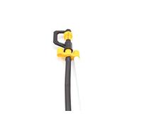 S&M 010767 Lot de 5 microasperseurs avec Tige et Micro-Tube 4 mm 360° Noir/Blanc/Jaune