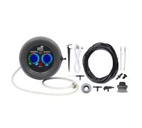 S&M 590146 Kit d'arrosage automatique goutte à goutte avec unité de commande programmable, câble de charge, tube en PVC de 10 m, 10 goutteurs, 10 piquets et autres accessoires | Facile à installer et