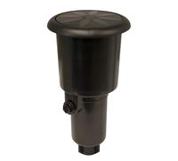S&M 590191 Arroseur émergent à Impact avec Arc d'arrosage réglable de 0 à 360 ° Portée réglable Entre 7,6 et 13,7 m de Distance Boîtier et Couvercle résistants aux Rayons UV