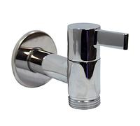 S&M 590252 Robinet de jardin design ECOTAP ½" en laiton chromé avec aérateur