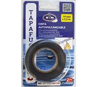 S&M 861109 Ruban auto-vulcanisable noir de 19 mm, rouleau de 2,5 m