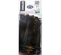 S&M C 0 H gotero C/Piquet interlinea réglable de 0 à 6 L/H-20 unités, Noir