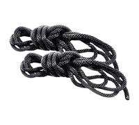 S&M - corde bondage douce - set 2 pièces - noir