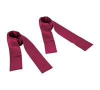 S&M - Ensemble de satin rouge à lier - 2 pièces