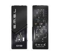 S.M.S.L D10 Audio Mini décodeur portable amplificateur pour écouteurs 2 puces CS43131 Prise casque 3,5 mm et prise jack équilibré 4,4 mm Sortie 500 mW DSD256 32 bits/384 kHz Connectable à un PC