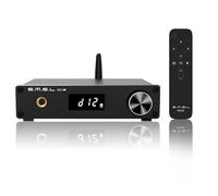 S.M.S.L D12 Audio DAC Mini Décodeur Audio HiFi Entrée DAC USB/Coaxiale/Sortie Optique RCA/Amplificateur de Casque DSD512 32 Bits 768KHZ pour Switch PS5 Prise en Charge MQA (Black)