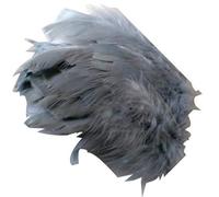 s m sas Environ 25 Plumes Coloris Gris Deco fête Mariage Costume déguisement