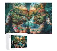 s Mains fantastiques Puzzs 1000 Pièces Educa MorneDécoration Intérieure Relaxant pour Adultes Et Enfants Assemblage Amusant Chalnge 3D 1000 PCS