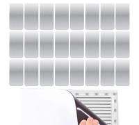 s métalliques pour le support magnétique, métallique adhésive pour aimants - 2,36x1,18 pouces bandes métalliques avec support adhésif,Accessoires de remplacement des supports magnétiques de couverture