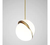 s Nordic Light Dislocation Crescent Moon Semi-Spherical Acrylic Postmodern Creative Clothing Store Bar Dining Room Bedroom/25Cm (40cm)