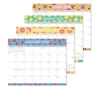 S&O Calendrier magnétique pour réfrigérateur de janvier 2026 à juin 2027 - Calendrier détachable pour suivre les événements et les rendez-vous - Planificateur magnétique de 18 mois pour réfrigérateur